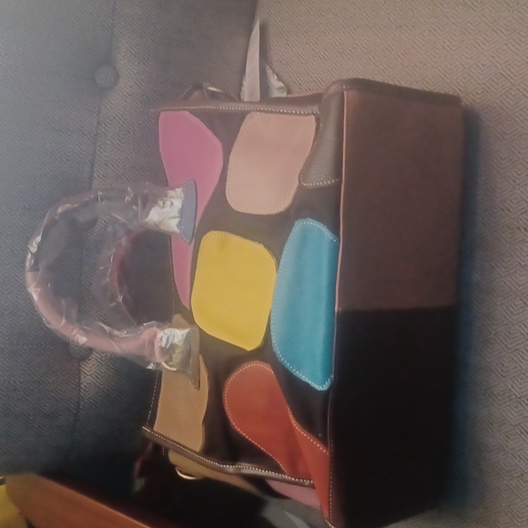 Patchwork handbag - Picture 3 of 4